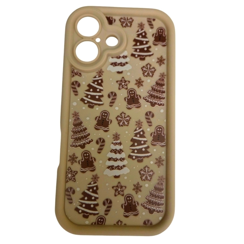 Brown and Tan Holiday  IPhone Case